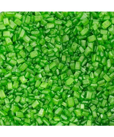 A Pinch Of... Glimmer Sugar Green - Mini Pouch - 30g. This beautiful glimmer sugar is versatile and ideal for all of your cakes & bakes. Just enough for a single bake. (Glimmer Sugar Green)