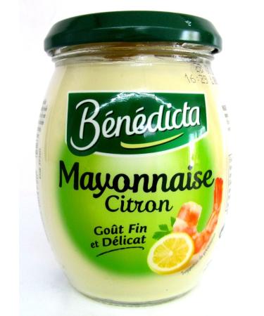 Benedicta Mayonnaise Citron (with Lemon) Le Bocal de 255 gr
