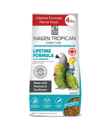 Hari Tropican Parrot Lifetime Granules 1.8 kg