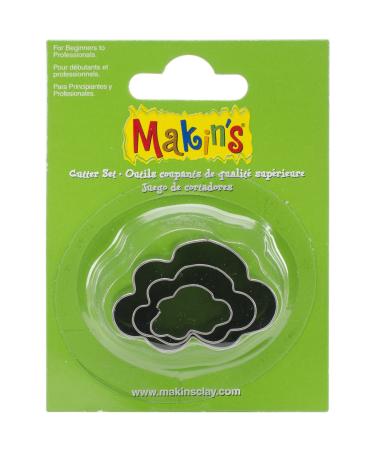 Makin's Clay Cutters 3/Pkg  Cloud