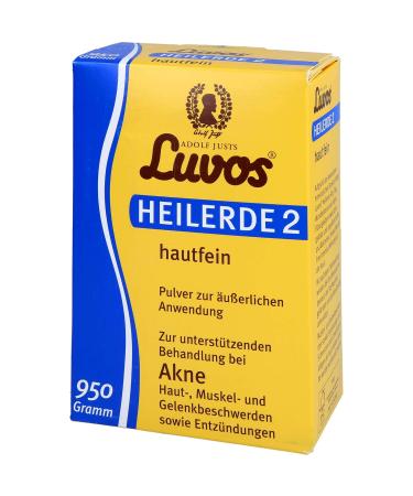 Luvos Healing Earth 2 Aeusserlich 950g - Natural Skin Care & Healing Clay - International Shipping - Buy Online on SooperMarket.com