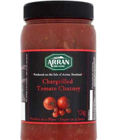 Chargrilled Tomato Chutney 1.3kg A thick red chutney. Full of tomatoes onions apples & mustard seed. Resturant Quality Ideal for cheese as a spread or dip - Buy Online on SooperMarket.com