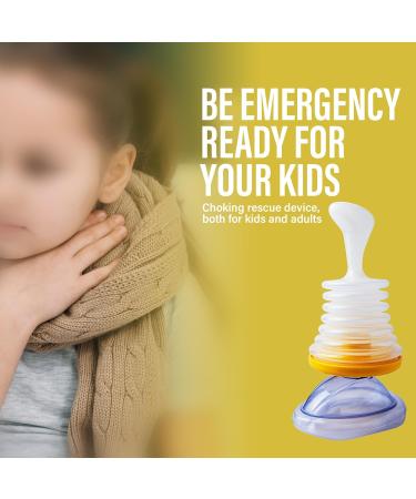 MeasuPro Portable Choking Rescue Device for Children & Adults - Quick First Aid Kit with Airway Suction and Carry Bag Ensuring Safety - Buy Online on SooperMarket.com