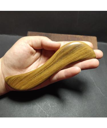Green Sandalwood Gouache Trigger Point Meridian Scrapping Muscle Relaxing Wooden Massager Acupuncture Physical 1Pcs (Color : Dolphin) - Buy Online on SooperMarket.com