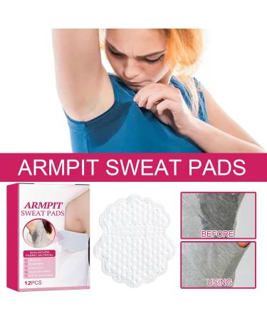 Ultra-Thin Waterproof Underarm Sweat Pads - 24 Breathable Armpit Patches for All Fabrics - Buy Online on SooperMarket.com