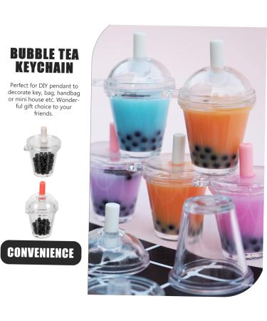 Anneome 1 Set Mini Pearl Milk Tea Phone Accessories Key Chain Making Kit Pearl Tea Pendant Charm Decorate - Buy Online on SooperMarket.com