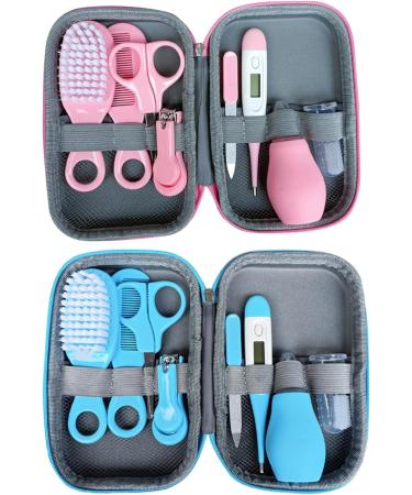 Baby Grooming Kit - Health Care Essentials Set for Newborns - Nail Clipper, Comb, Brush, Safety Cutter - Baby Healthcare Accessories - TYPE 1 - Buy Online on SooperMarket.com