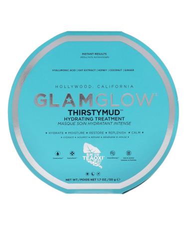 GlamGlow Thirsty Mud Teal Facial Treatment Cream - 1.7 oz - Buy Online on SooperMarket.com