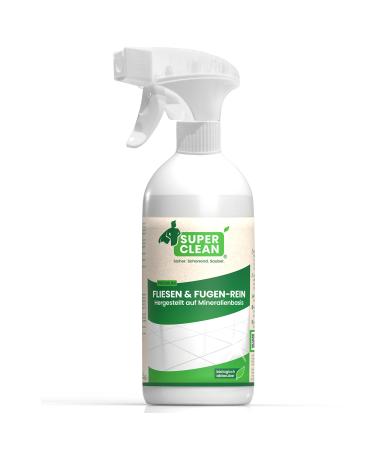 Super clean tile and joint cleaner for all types of tiles and joints content 500 ml. Thorough cleaning and environmentally friendly product.