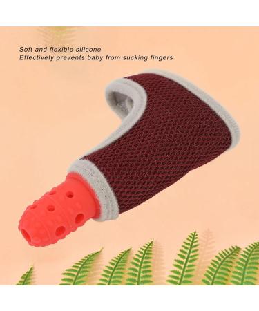 Baby Duvet Suction Finger Protection | Silicone Finger Guard for Toddlers with Breathable Wrist Band | Prevent Thumb Sucking - Buy Online on SooperMarket.com