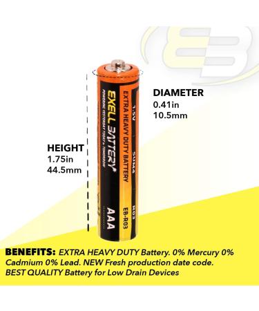 Buy Low Cost 60pc AAA Batteries for Toys Remotes & More - Fast International Shipping - Buy Online on SooperMarket.com
