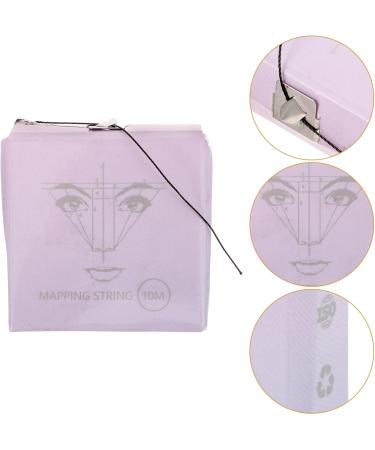 NOLITOY 1 Box Eyebrow Mapping String Eyebrow Makeup Drawing Ruler Eyebrow Locating String(10m) - Buy Online on SooperMarket.com