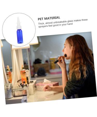 FOMIYES 24 Pcs Round Shoulder Nasal Spray Bottles - Travel Size Cosmetic Containers - Blue Pet - Set of 3 - Buy Online on SooperMarket.com