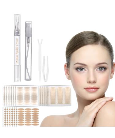 Eyelid Tape  Eyelid Lifter Strips  1008PCS Invisible Double Eyelid Stickers  Waterproof Double Eyelid  One Side Eyelid Tape Stickers  Breathable Eyelid Tapes  for Droopy  Uneven  Mono-eyelids