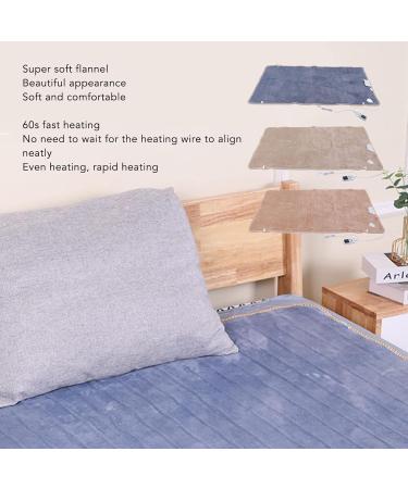 Electric Heating Blanket - Soft Flannel Fast Heating Auto Shut-Off EU Plug 220V for Ultimate Comfort - Buy Online on SooperMarket.com