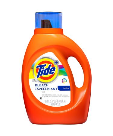 Tide Plus Bleach Alternative Safe on Colors Liquid Laundry Detergent Original Scent 2.72 L (59 Loads)