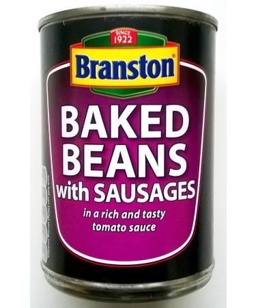 Branston Baked Beans with Sausages - 3 x 405gm