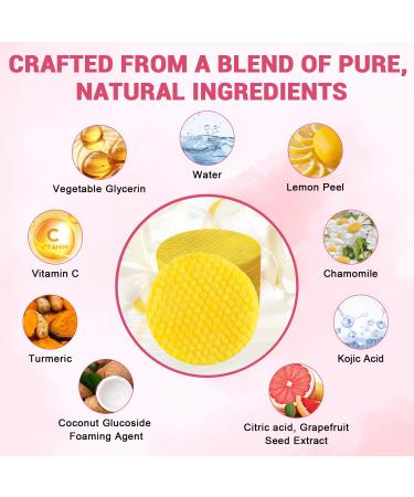 Turmeric Cleansing Pads - Balance Skin Oil & Water Deep Clean Pores (2 Pack) | International Shipping - Buy Online on SooperMarket.com