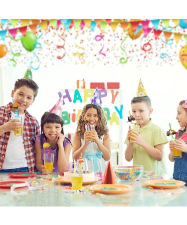 Reusable Construction Theme Birthday Party Straws Construction Theme Plastic Curly Drinking Straws Silly Straws for Kids Tractor Birthday Supplies Party Favors with 2 Pcs Cleaning Brushes(16 Pcs) Construction-2 - Buy Online on SooperMarket.com