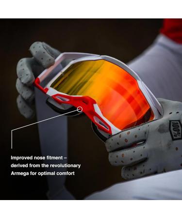 Buy Unknown 100% Cross Goggles Racecraft Gen. 2 White - Premium Performance & Style for International Shipping - Buy Online on SooperMarket.com