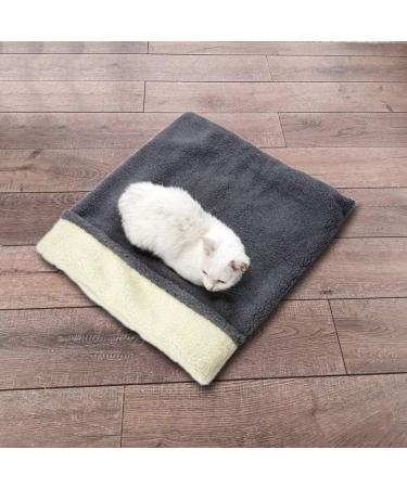 Cat Bed Cave Sleeping Bag - Self Warming Pad for Cats and Small Dogs - Buy Online on SooperMarket.com