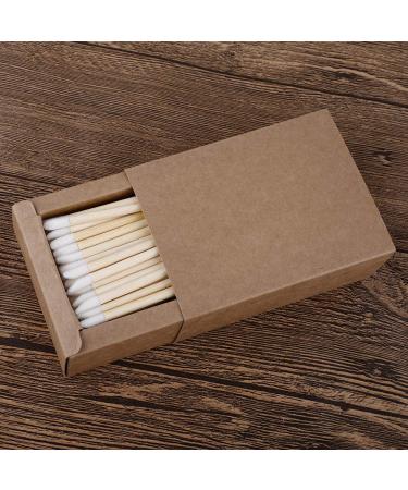100pcs Disposable Lip Brushes | Eco-Friendly Makeup Applicators with Bamboo Handle - Lint Free Lipstick & Lip Gloss Wands - Buy Online on SooperMarket.com