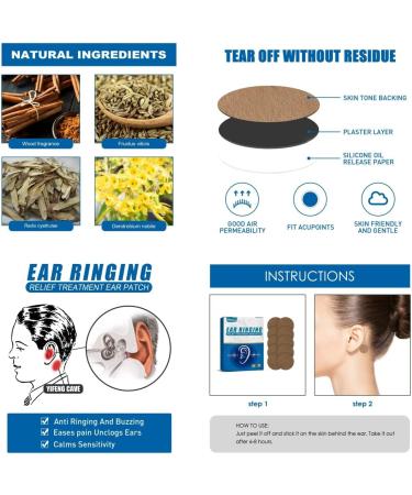 Tinnitus Relief Patches for Ringing Ears - Improve Hearing with 12 Tablets - Buy Online on SooperMarket.com
