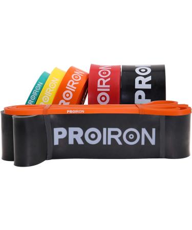 Proiron Resistance Bands - Assisted Pull up Bands for Crossfit Powerlifting - Strength Training and Mobility Bands for Men and Women - #2 Yellow (18-31kg) - Buy Online on SooperMarket.com
