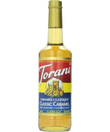 Torani Hazelnut Classic Flavour Syrup 750 Milliliter & Classic Caramel Syrup 750 milliliters 750 ml (Pack of 1) Syrup + Classic Caramel Syrup - Buy Online on SooperMarket.com