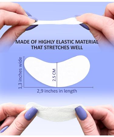 Stacy Lash Premium Under Eye Gel Pads for Eyelash Extension - 100 Pairs Set with Vitamin C and Aloe Vera - Lint Free Hydrogel Eye Patches for Skin Moisturization - Buy Online on SooperMarket.com