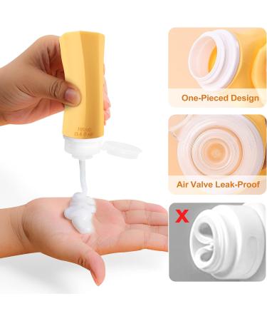 Opret 12 Pcs Travel Bottles Set for Toiletries 100ml Leak Proof Portable Travel Containers and Pots Refillable Squeezable for Shampoos and Conditioner BPA Free and TSA Approved 12pcs Vibrant - Buy Online on SooperMarket.com