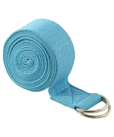 FIT SPIRIT Fitness Exercise Yoga Strap Blue 10ft