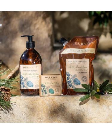 Durance Pine & Olive Wood Marseille Liquid Soap 500ml Paraben-Free Hand & Body Wash With Olive Oil & Red Rice Extract Vegan Friendly Shower Gel - Buy Online on SooperMarket.com