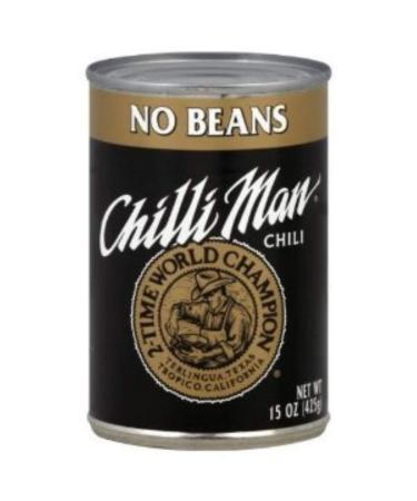 Chilli Man Chili NO Bean 15 OZ (Pack of 12)