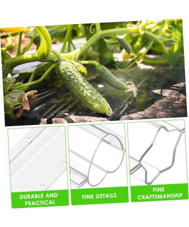 SUPVOX 4pcs Fruit Vegetables Shaping Pentagram Planting Star Accessories Plangting Plastic Mould Mold - Buy Online on SooperMarket.com