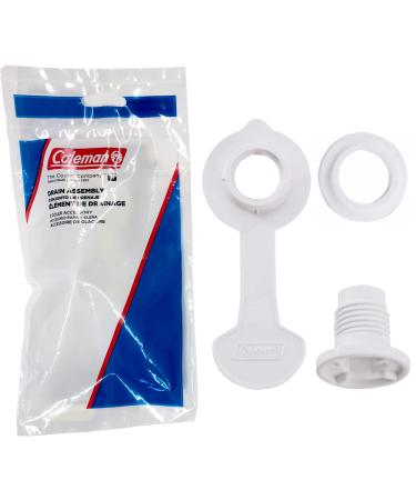 Coleman Cooler Standard Drain Plug Assembly - 1 Inch Shaft Length