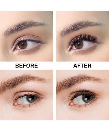 Kaluofan Reusable Self Adhesive False Eyelashes - 5 Pairs | No Glue Needed | Natural Look & Waterproof | Easy to Apply - Buy Online on SooperMarket.com