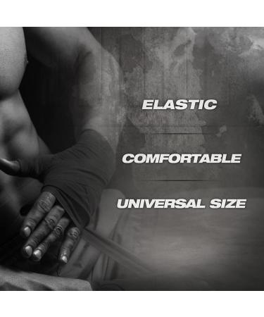 DBX Bushido Boxing Bandages - 4m/2m Cotton Flexible Wraps for Men | Strong Velcro Fastener | Ideal for Martial Arts - Blue - Buy Online on SooperMarket.com