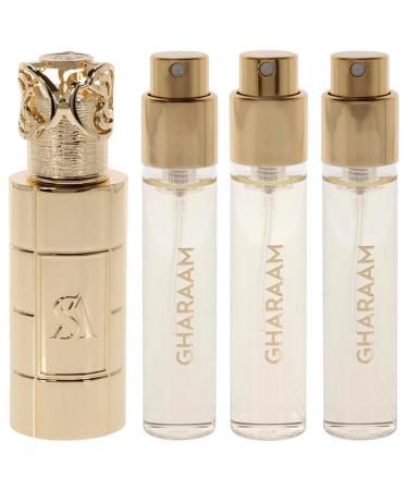 Swiss Arabian Gharaam for Unisex - 4 Pc Mini Gift Set 3 x 10ml Perfume Spray 1 Metal Case - Buy Online on SooperMarket.com