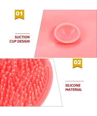 KOMBIUDA Lazy Back Rub Pad Foot Massager Bathroom Non-skid Foot Scrubber Care Cleaning Pad - Buy Online on SooperMarket.com
