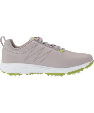 Skechers Men's Torque Waterproof Golf Shoe - 43 EU Gray Synthetic with Lime Trim | International Shipping Available - Buy Online on SooperMarket.com