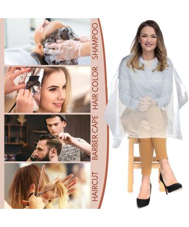 Disposable Haircut Capes - Lightweight, Waterproof, Tear-Resistant for Hair Salon & Barber Use - 30 Pack - Buy Online on SooperMarket.com