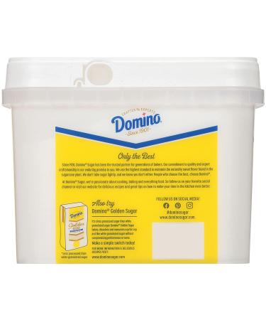 Domino Granulated Pure Cane Sugar 3.5 LB Easy Baking Tub - Premium Quality Sweetener - Buy Online on SooperMarket.com