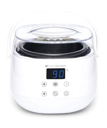 Rio Professional Wax Heater Suitable For All Wax Types including Hard Creme & Soft Automatic Temperature Control Multiple Temperature Settings LCD Rapid Heat-Up
