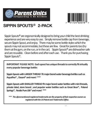 Parent Units Sippin' Spout - 2 Count Pack, Varying Colors - Buy Online on SooperMarket.com