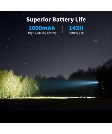 WUBEN C3 Flashlight | 1200 Lumens Rechargeable Tactical LED Flashlight | 6 Modes, IP68 Waterproof, Pocket-Sized EDC Light for Emergency, Rescue, Hunting - Buy Online on SooperMarket.com