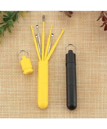 Portable Ear Cleaner Stainless Steel Ear Spoon Set Stainless Steel Ear Wax Remover Reusable Stainless Steel Ear Wax Remover Set Ear Wax Easily Removed Ideal for Personal and Home Use(Stainless steel) - Buy Online on SooperMarket.com
