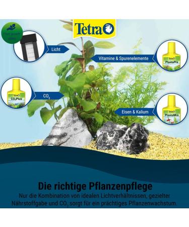 Tetra PlantaPro Liquid Plant Fertilizer 250ml - Essential Trace Elements & Vitamins for Thriving Aquarium Plants | Weekly Application - Buy Online on SooperMarket.com