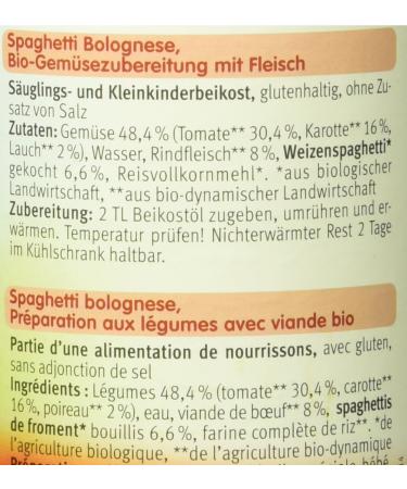 Holle Organic Spaghetti Bolognese 220g - Authentic Italian Taste | Buy Online Worldwide - Buy Online on SooperMarket.com
