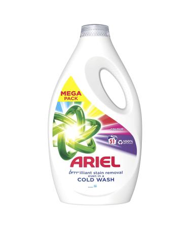 Ariel Washing Liquid Laundry Detergent 1.79 litre Unscented 1.79 l (Pack of 1)